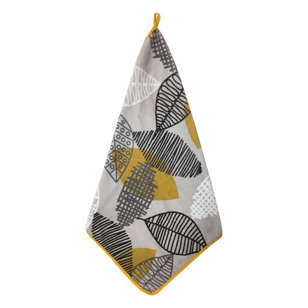 Dialogue Home Serbet Print BIS 45 X 45 Motif Leaves Series - Gambar 3
