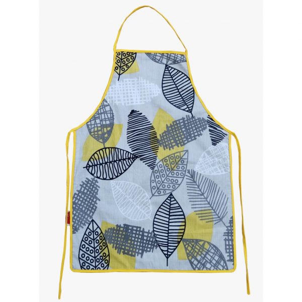 Dialogue Home Celemek Print Motif Leaves Series - Gambar 2