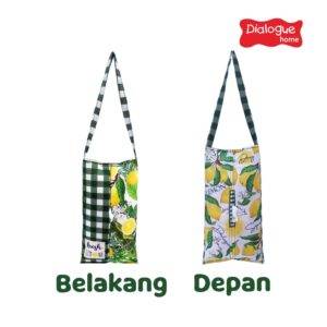 Tempat Tissue Gantung Print SB Motif Lemon Series
