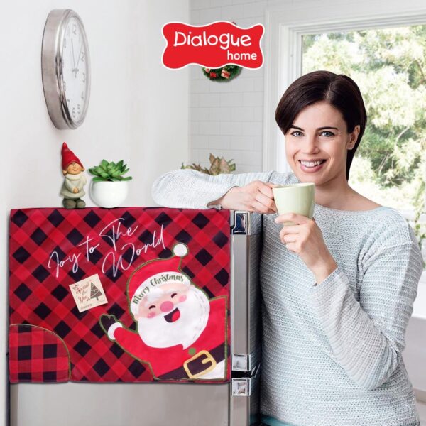 Dialogue Home Tutup Kulkas Apl Bdr Merry Christmas Series