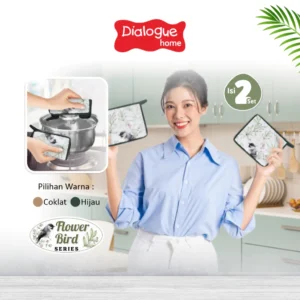 Dialogue Home Cempal Kotak Isi 2 Print Flower Bird Series