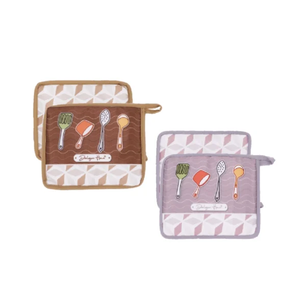 Dialogue Home Cempal Kotak Isi 2 Print Cooking Ware Series - Gambar 2