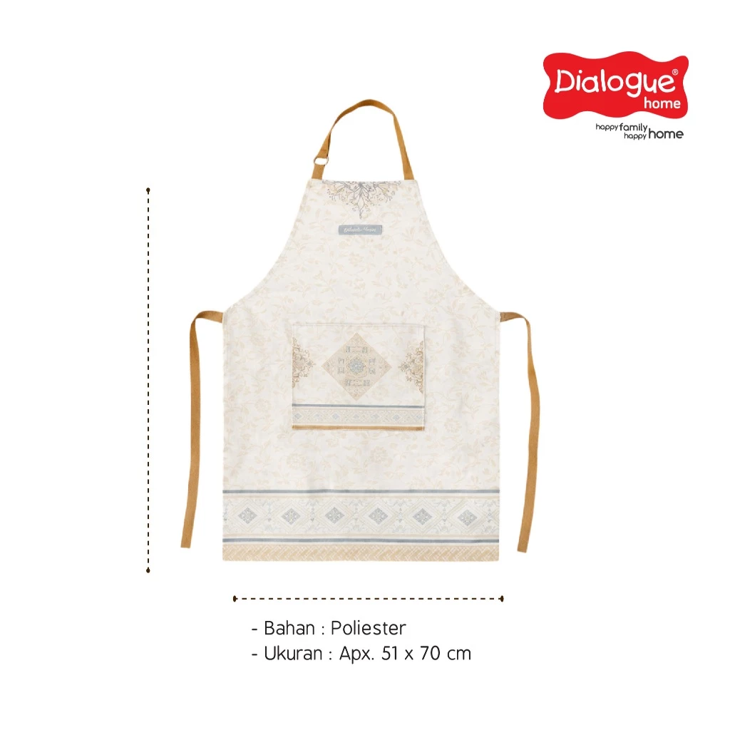 Dialogue Home Celemek Lapis Plastik Series Andalusian - Gambar 2
