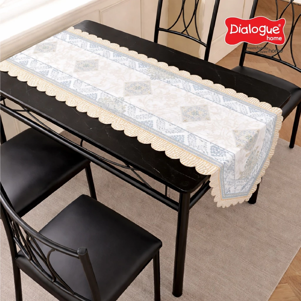 Dialogue Home Taplak Meja Runner Lancip Andalusian Series