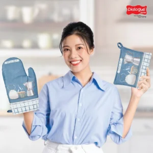 Dialogue Home Set Sarung Tangan + Cempal Kotak Abstrak Series