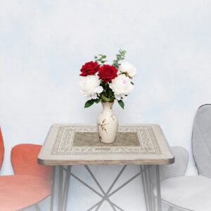 Dialogue Home Taplak Vas Bunga Segi Doodles Flower Series
